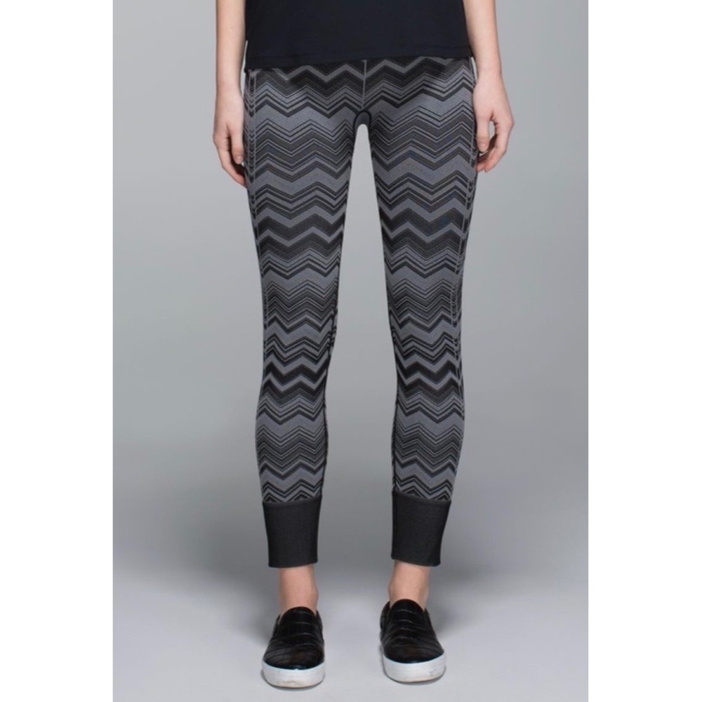 Lululemon Ebb To Street Pant Low Rise Heathered Slate Size 4